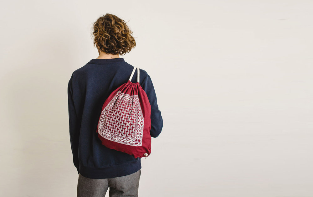 apa itu drawstring bag
